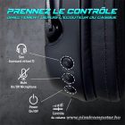 Spirit of Gamer Wireless Fejhallgató - MIC-XH1200 (MultiPlatform,7.1,mikrofon, hangerőszabályzó, nagy-párnás, fekete)