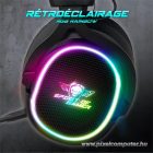Spirit of Gamer Wireless Fejhallgató - MIC-XH1200 (MultiPlatform,7.1,mikrofon, hangerőszabályzó, nagy-párnás, fekete)