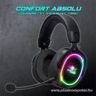 Spirit of Gamer Wireless Fejhallgató - MIC-XH1200 (MultiPlatform,7.1,mikrofon, hangerőszabályzó, nagy-párnás, fekete)