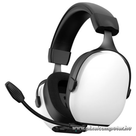 Spirit of Gamer Wireless Fejhallgató - MIC-XH1400 (MultiPlatform, 7.1,mikrofon, hangerőszabályzó, nagy-párnás, fehér)