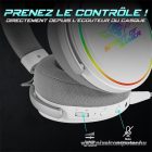 Spirit of Gamer Wireless Fejhallgató - MIC-XH1700W (MultiPlatform, mikrofon, hangerőszabályzó, nagy-párnás, fehér)