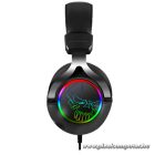 Spirit of Gamer Fejhallgató - MIC-XH600 (MultiPlatform, 7.1, mikrofon, hangerőszabályzó, nagy-párnás, fekete)