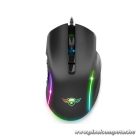 Spirit of Gamer Egér - ELITE-M30 (Optikai, 12800DPI, 10 gomb programozható, RGB, harisnyázott kábel, fekete)