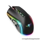 Spirit of Gamer Egér - ELITE-M30 (Optikai, 12800DPI, 10 gomb programozható, RGB, harisnyázott kábel, fekete)