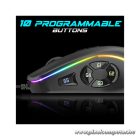 Spirit of Gamer Egér - ELITE-M30 (Optikai, 12800DPI, 10 gomb programozható, RGB, harisnyázott kábel, fekete)