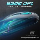 Spirit of Gamer Egér Vezeték nélküli  - ELITE-M50 Black (Optikai, 8000DPI, 1000Hz, 6 programozható gomb, RGB, fekete)