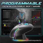 Spirit of Gamer Egér Vezeték nélküli  - ELITE-M50 Black (Optikai, 8000DPI, 1000Hz, 6 programozható gomb, RGB, fekete)