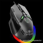 Spirit of Gamer Egér - ELITE-M60 Black (Optikai, 20000 DPI, 1000Hz, 9 programozható gomb, RGB, vezetékes, fekete)
