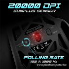 Spirit of Gamer Egér - ELITE-M60 Black (Optikai, 20000 DPI, 1000Hz, 9 programozható gomb, RGB, vezetékes, fekete)