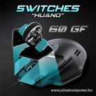 Spirit of Gamer Egér - ELITE-M60 Black (Optikai, 20000 DPI, 1000Hz, 9 programozható gomb, RGB, vezetékes, fekete)