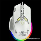 Spirit of Gamer Egér - ELITE-M60 White (Optikai, 20000 DPI, 1000Hz, 9 programozható gomb, RGB, vezetékes, fehér)