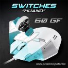Spirit of Gamer Egér - ELITE-M60 White (Optikai, 20000 DPI, 1000Hz, 9 programozható gomb, RGB, vezetékes, fehér)