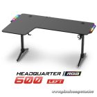 Spirit of Gamer Gamer Asztal - Headquarter 600 L 