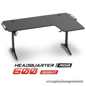 Spirit of Gamer Gamer Asztal - Headquarter 600 R