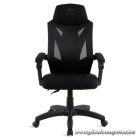 Spirit of Gamer szék - HELLCAT Black (állítható dőlés/magasság; szövet; max.120kg-ig, fekete)