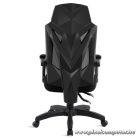 Spirit of Gamer szék - HELLCAT Black (állítható dőlés/magasság; szövet; max.120kg-ig, fekete)