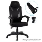 Spirit of Gamer szék - HELLCAT Black (állítható dőlés/magasság; szövet; max.120kg-ig, fekete)