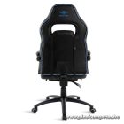 Spirit of Gamer szék - MUSTANG Blue (állítható dőlés/magasság; kihajtható lábtartó; max.120kg-ig, kék)