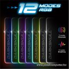 Spirit of Gamer Egérpad - Darkskull RGB Mouse Pad XXXL (RGB háttérvilágítás, USB Hub, 900 x 400 x 4mm; fekete)