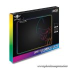 Spirit of Gamer Egérpad - RGB Medium (RGB háttérvilágítás, 350 x 255 x 3mm; fekete)