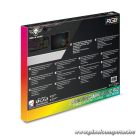 Spirit of Gamer Egérpad - RGB Medium (RGB háttérvilágítás, 350 x 255 x 3mm; fekete)