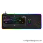 Spirit of Gamer Egérpad - RGB Large (RGB háttérvilágítás, 800 x 300 x 4mm; fekete)