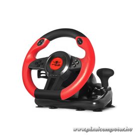   Spirit of Gamer Kormány - RACE WHEEL PRO 1 (kormány+pedálok, PC kompatibilis, fekete/piros)