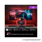 Spirit of Gamer Kormány - RACE WHEEL PRO 1 (kormány+pedálok, PC kompatibilis, fekete/piros)