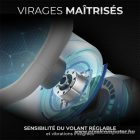 Spirit of Gamer Kormány - RACE WHEEL PRO 5 (kormány+pedálok, PC / PS4/5 / XBOX X/S/One kompatibilis, fekete)