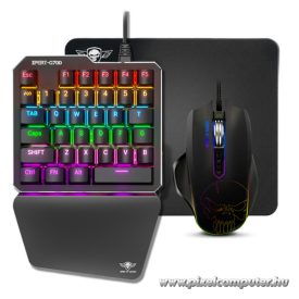   Spirit of Gamer Mechanikus Billentyűzet/Egér/Egérpad Combo - XPERT GAMEBOARD G700