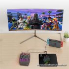 Spirit of Gamer Mechanikus Billentyűzet/Egér/Egérpad Combo - XPERT GAMEBOARD G700