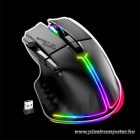 Spirit of Gamer Egér vezeték nélküli - PRO-M5 Wireless (Optikai, 8000DPI, 8 gomb, fekete)