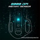 Spirit of Gamer Egér vezeték nélküli - PRO-M5 Arctic Wireless (Optikai, 8000DPI, 8 gomb, fehér)