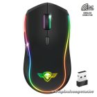 Spirit of Gamer Egér Vezeték nélküli - PRO-M9 (Optikai, 4200DPI, 6 programozható gomb, Max.: 10m, fekete)