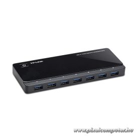   TP-Link USB Hub - UH720 (7 port + 2port töltésre; USB3.0; tápegység)