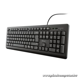 Trust Billentyűzet - Primo (USB; fekete; magyar)