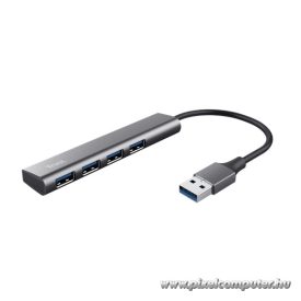 Trust USB Hub - Halyx (USB; 4port USB3.2; aluminium)