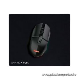   Trust Egér Gamer Vezeték nélküli - GXT112 Felox + Egérpad (Optikai érzékelő; 800-4800DPI; 6 gomb; LED; Akku; fekete)