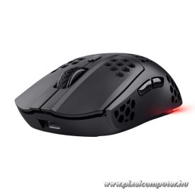   Trust Egér Gamer Vezeték nélküli - GXT929 Helox (Optikai érzékelő; 800-4800DPI; 6 gomb; LED; fekete)