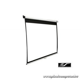   EliteScreens 113" (1:1) manuális fali vászon M113NWS1 (203 x 203 cm, Fehér váz)