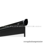 EliteScreens 113" (1:1) manuális fali vászon M113UWS1 (203 x 203 cm, Fekete váz)