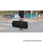 EliteScreens 100" (16:9) mobil szabadtéri vászon OMS100H2 (222 x 125 cm, Fekete) + táska