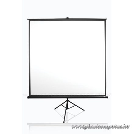 EliteScreens 85" (1:1) mobil háromlábú vászon T85UWS1 (152 x 152 cm, Fekete)