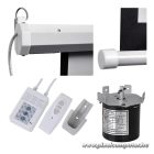 Everest 100" (1:1) motoros fali vászon - EPP-180 (180 x 180 cm, távirányító, fehér váz)