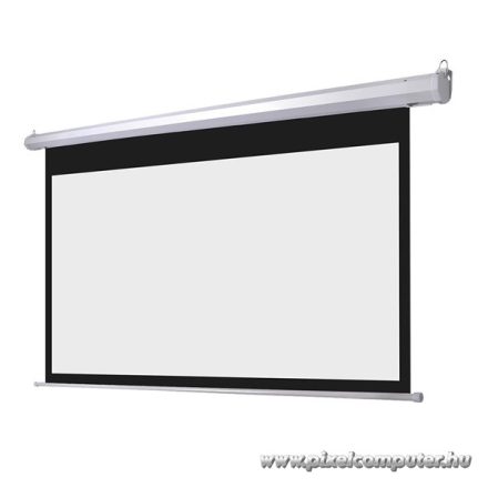 Everest 111" (1:1) motoros fali vászon - EPP-240 (240 x 240 cm, távirányító, fehér váz)