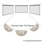 Everest 122" manuális fali vászon - MPP-240 (240 x 200 cm, fehér váz)