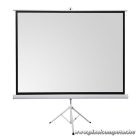 Everest 100" (1:1) mobil háromlábú vászon - TPP-180 (180 x 180 cm, fehér váz)