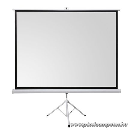 Everest 111" (1:1) mobil háromlábú vászon - TPP-200 (200 x 200 cm, fehér váz)