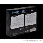 Advance Külső HDD/SSD Ház 2.5" - STEELDISK 2.5" (USB-A3.0 to SATA, fekete)