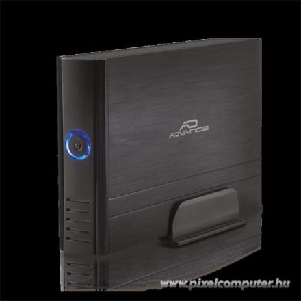 Advance Külső HDD Ház 3.5" - VELOCITY DISK S10 (USB-A3.0 to SATA/IDE, külső táp, fekete)